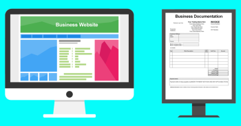 Business website and documentation compliance